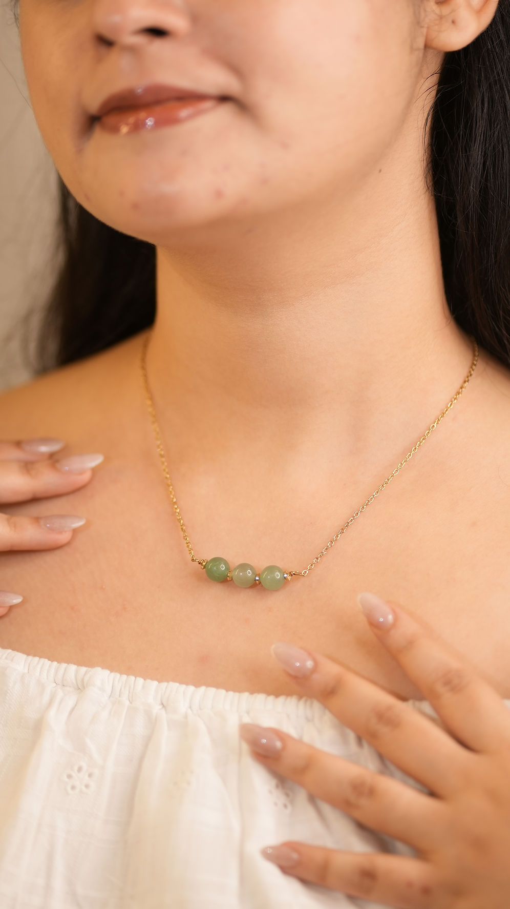 Tula Green Aventurine Necklace