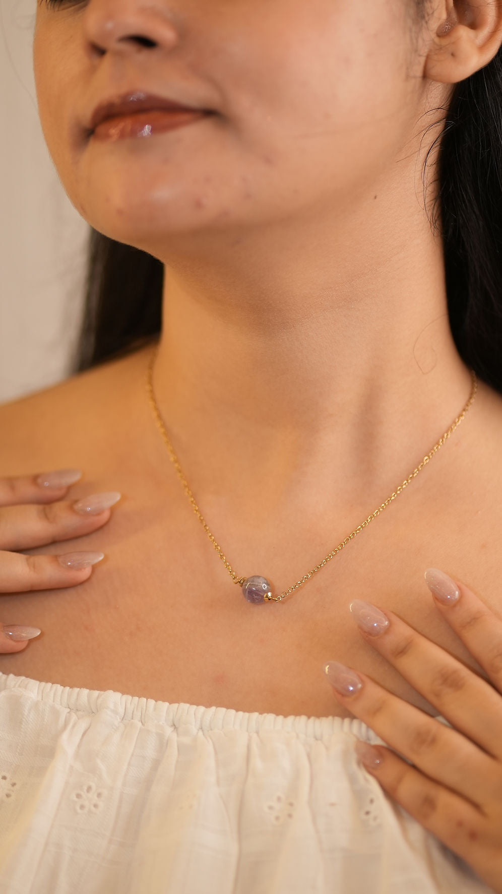 Tula Amethyst Necklace