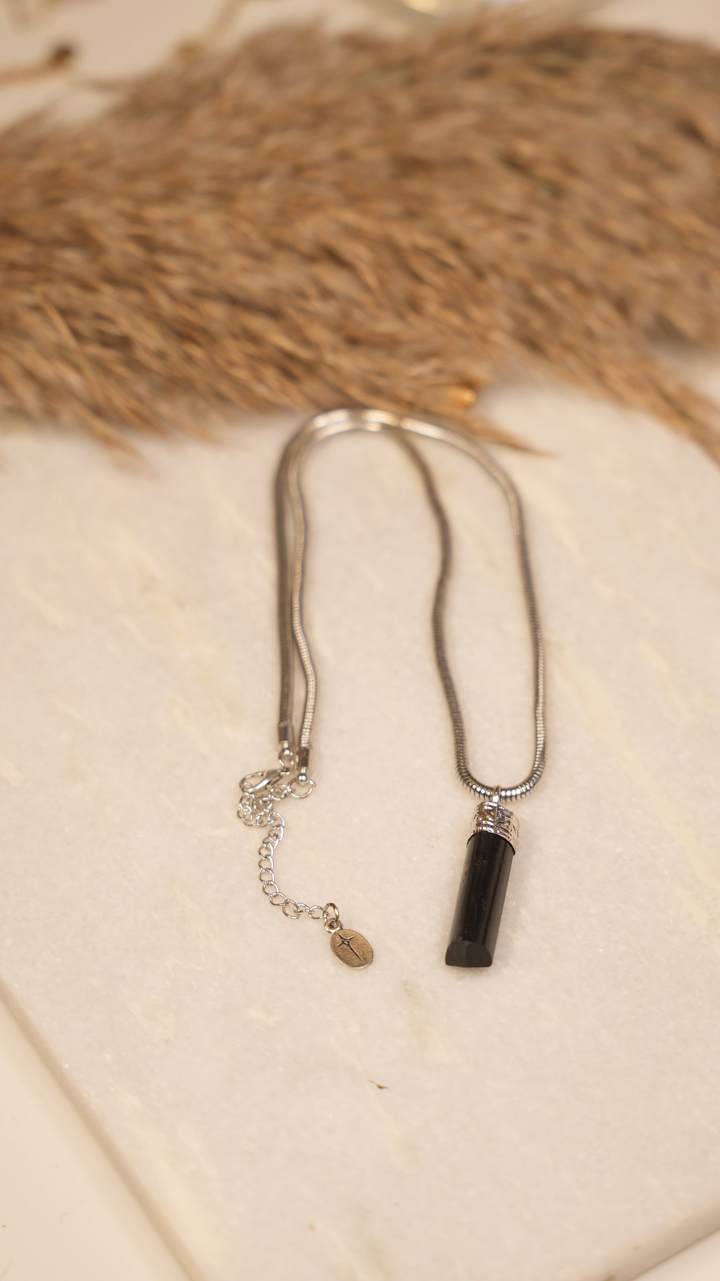 Tula Men Black Tourmaline Necklace product view