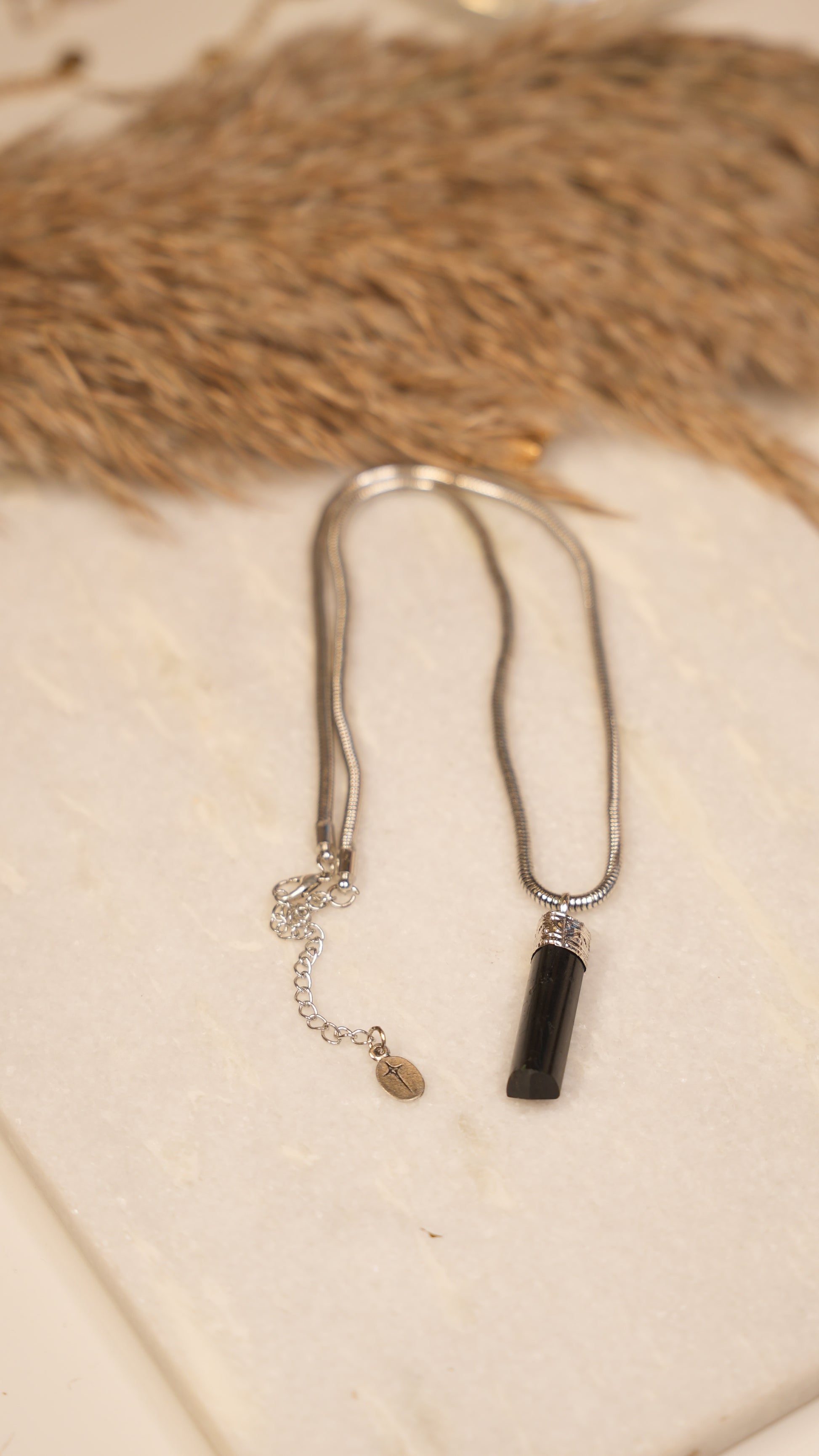 Tula Men Black Tourmaline Necklace product view