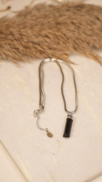 Tula Men Black Tourmaline Necklace product view